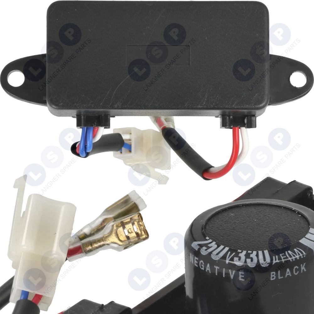 Modul AVR, regulátor napätia, generátor 250V 330 µF